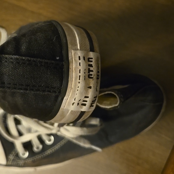 Converse Black High-Top Sneakers - Picture 12 of 13